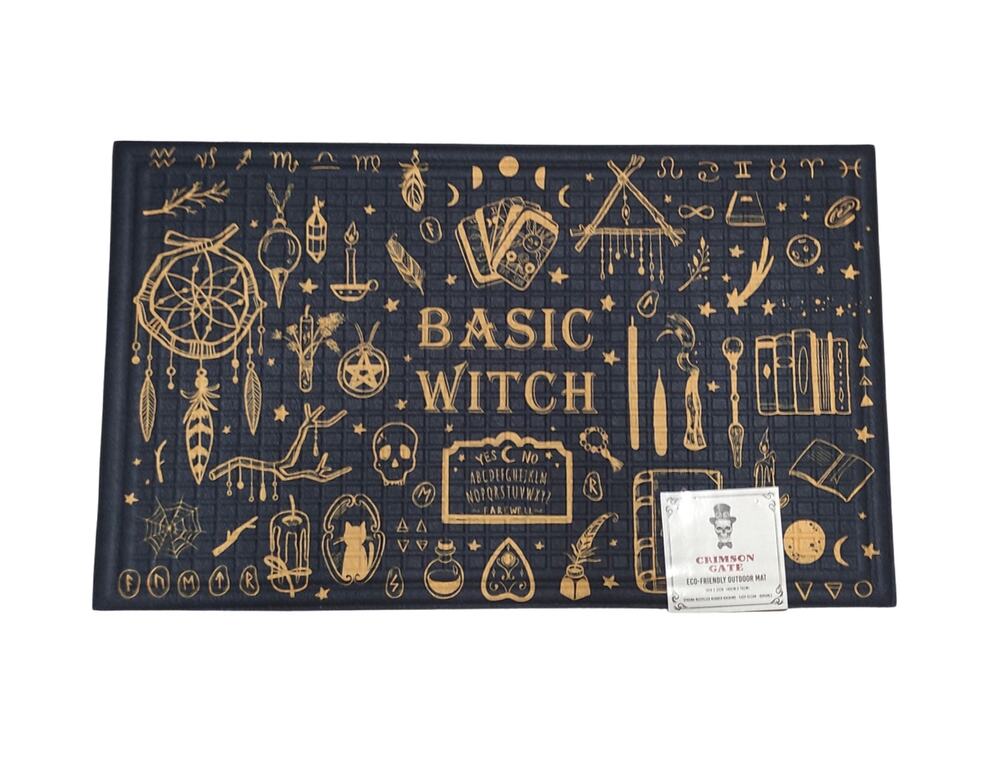 Crimson Gate "Basic Witch" Eco Friendly Outdoor Mat